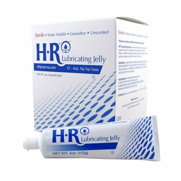 Hr Lubricating Jelly 4 oz. Tube Sterile, 72PK 201 - main